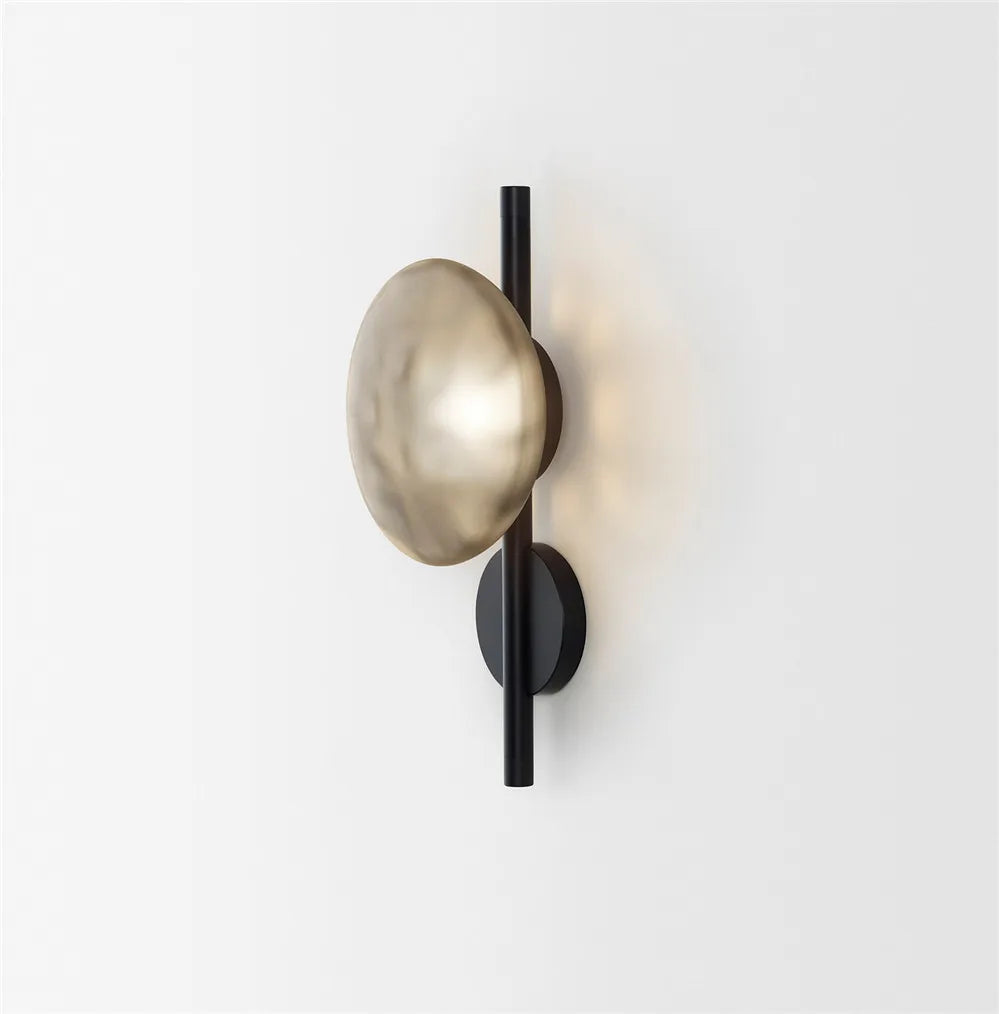 Glass design wall light for elegant modern decor - vue 4 sur 10