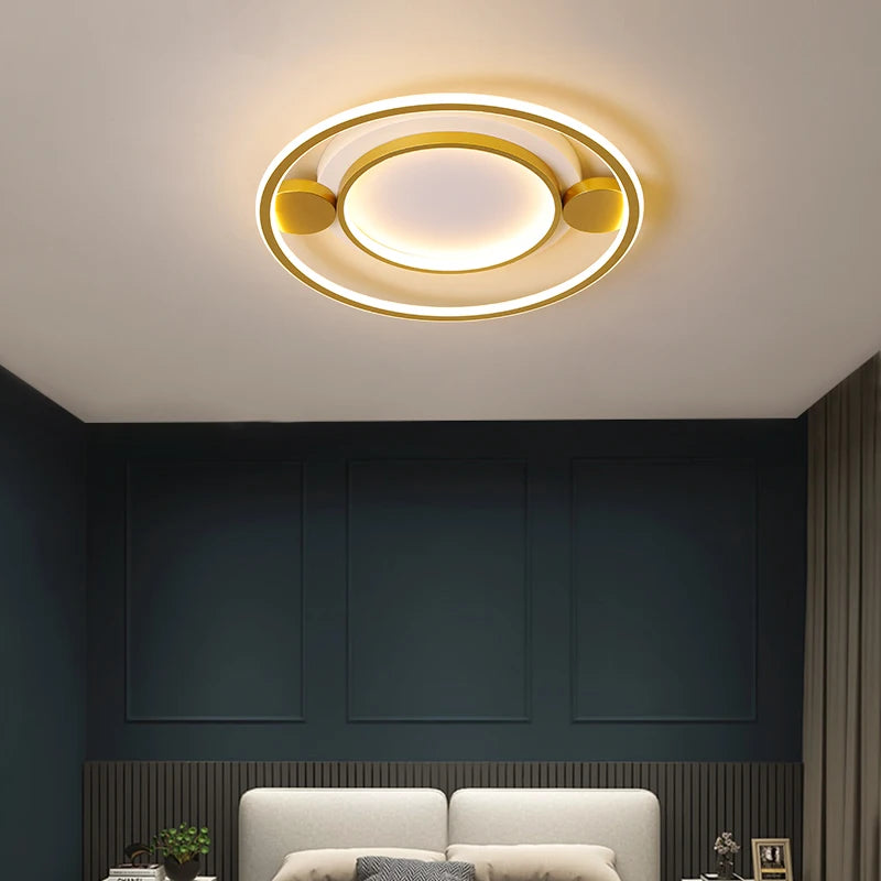LED ceiling light for minimalist luxury interior atmosphere