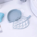 portable leaf-shaped double-layer soap box
