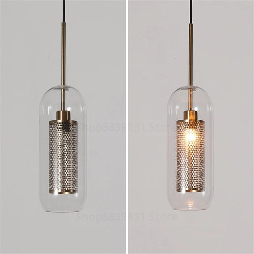 Modern nordic designer pendant light for interior decoration - vue 2 sur 13