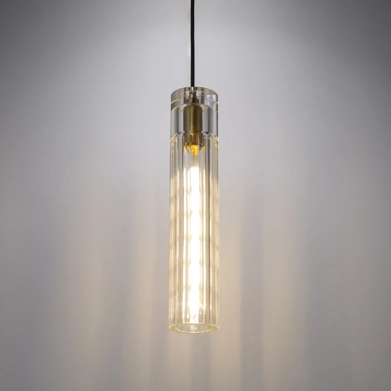 Luxury crystal designer LED pendant lights