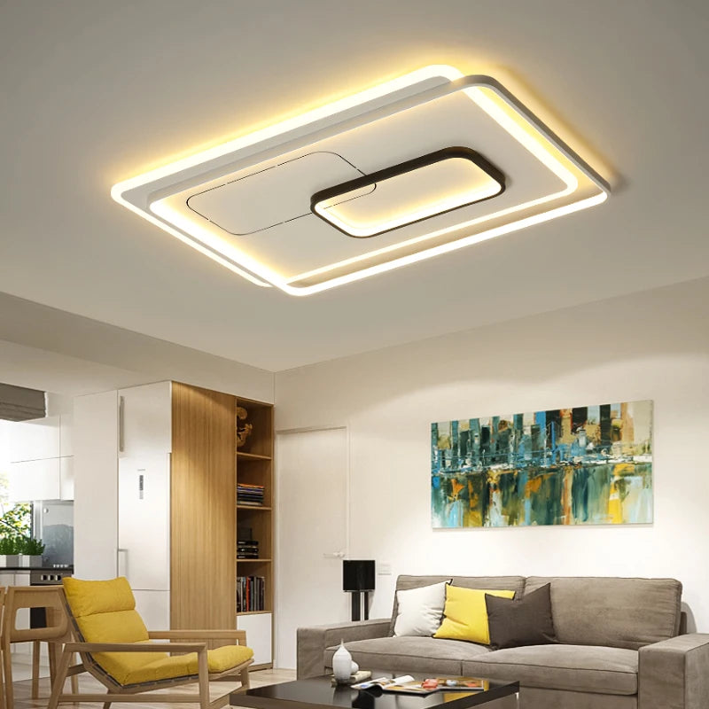 Elegant LED ceiling lights for hotel interior decor