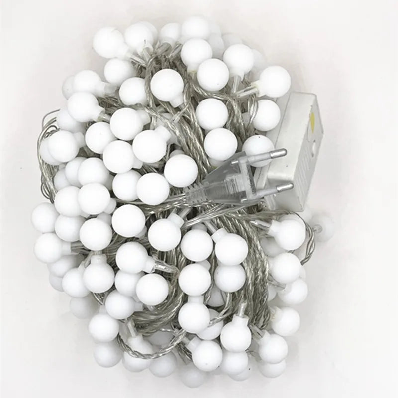 100 led string lights for Christmas, weddings and parties - vue 6 sur 9