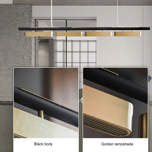 Modern minimalist Nordic designer chandelier for luxury spaces - vue 5 sur 7