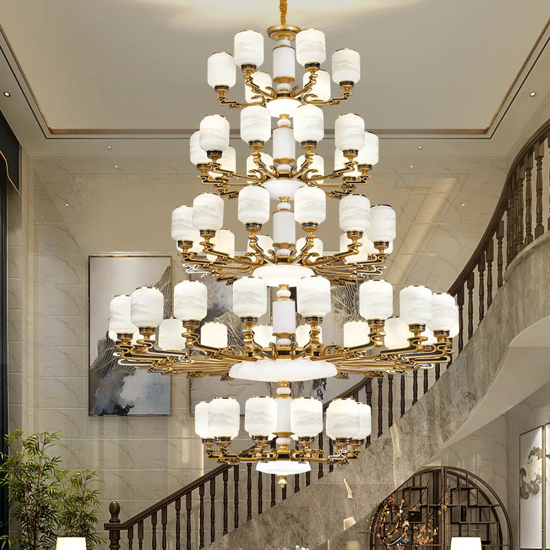 Large Chinese chandelier for elegant interior decoration