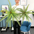 Large artificial fern palm for tropical outdoor decor
