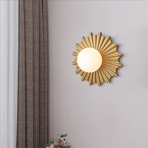 Modern decorative nordic iron solar LED wall lights - vue 2 sur 7