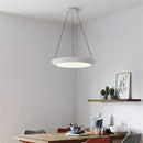 Modern round LED pendant light for decorative indoor lighting