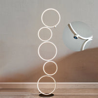 Nordic decorative LED floor lamp for living room