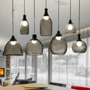 Retro loft birdcage chandelier in creative minimalist iron