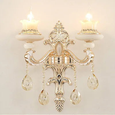 Modern crystal wall light for elegant interiors - vue 17 sur 22