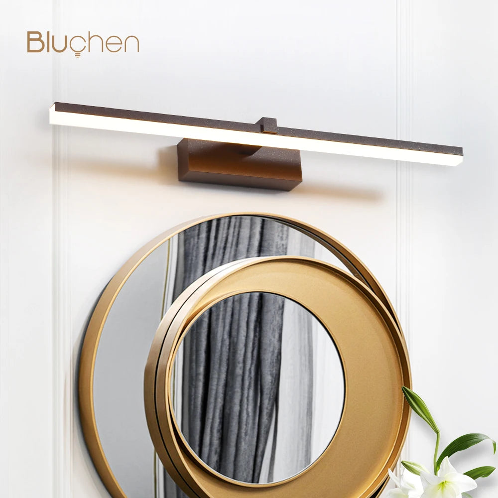 Modern aluminium LED wall light for decorative lighting