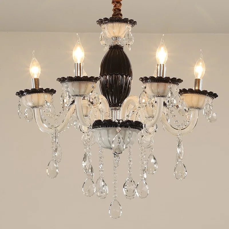 Modern crystal chandelier for bright interior decoration