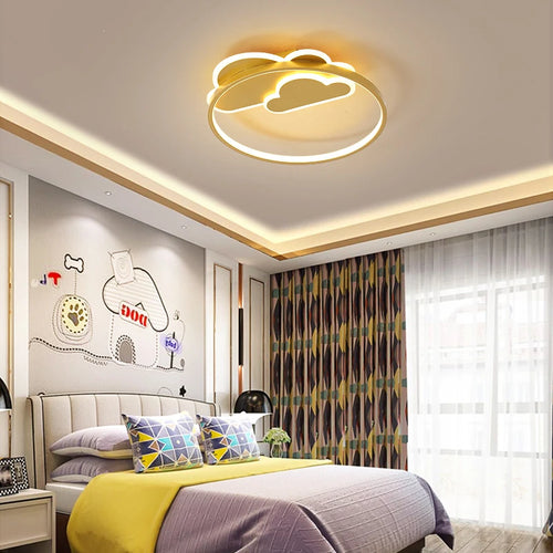 Creative LED ceiling light for bright, modern interiors