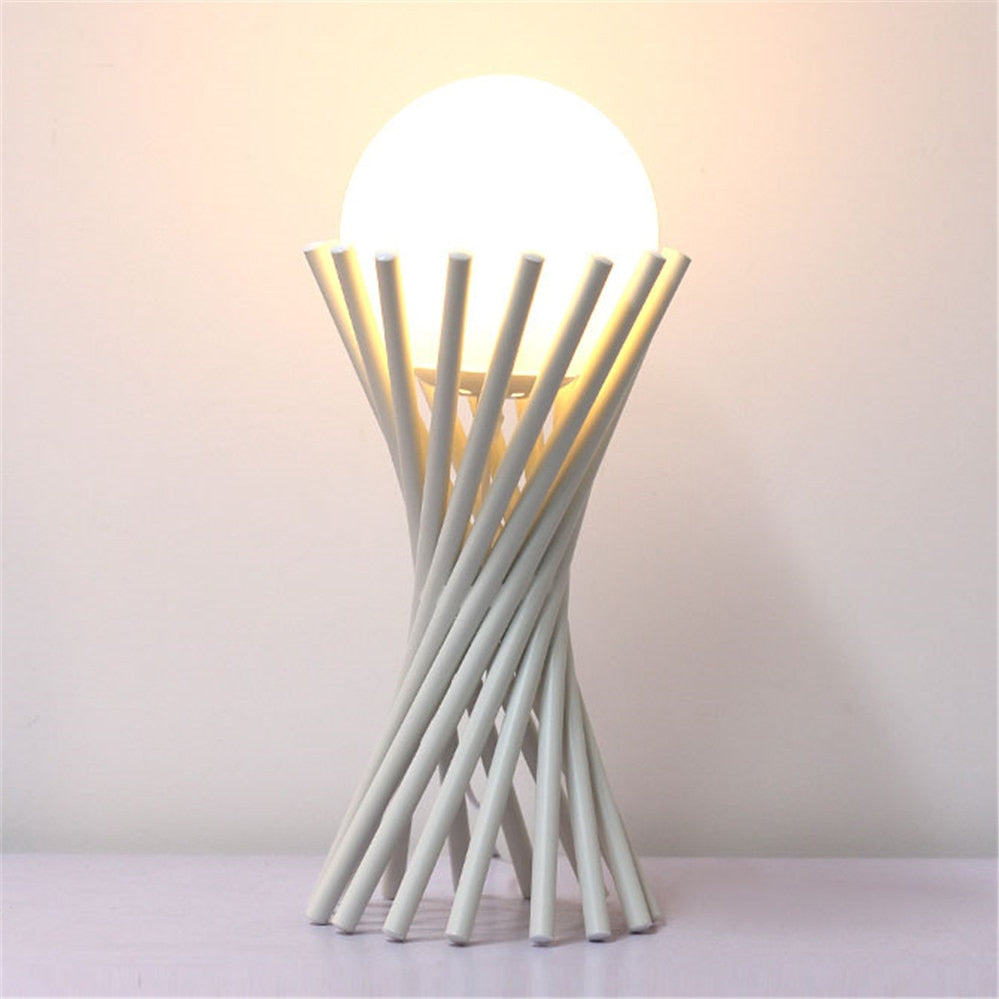 Panama freestanding designer LED table lamp - vue 2 sur 6