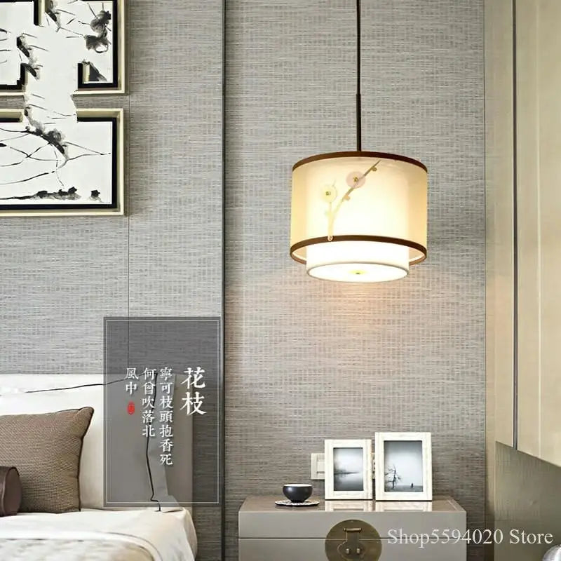 Zen copper pendant light for modern interior décor