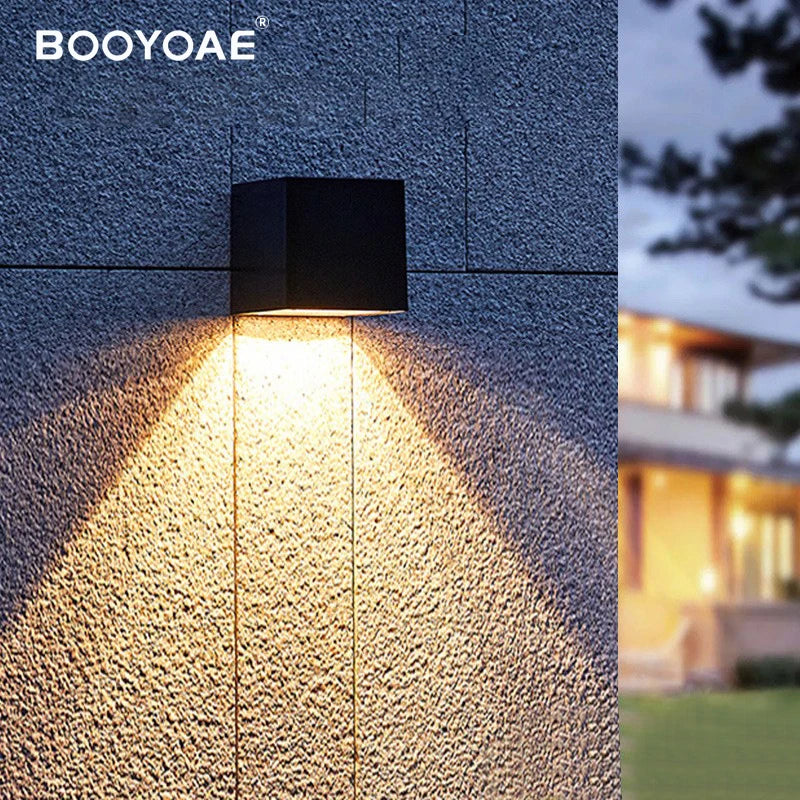 Outdoor solar wall light with motion sensor, IP65 waterproof