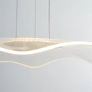 Modern simple LED lotus leaf pendant light nordic style dimmable