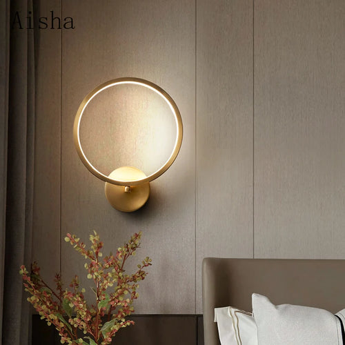 applique murale led moderne lumineuse pour décoration intérieure - vue 5 sur 8