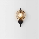 Glass design wall light for elegant modern decor