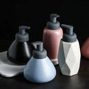 ceramic soap dispenser pressing foam for bathroom