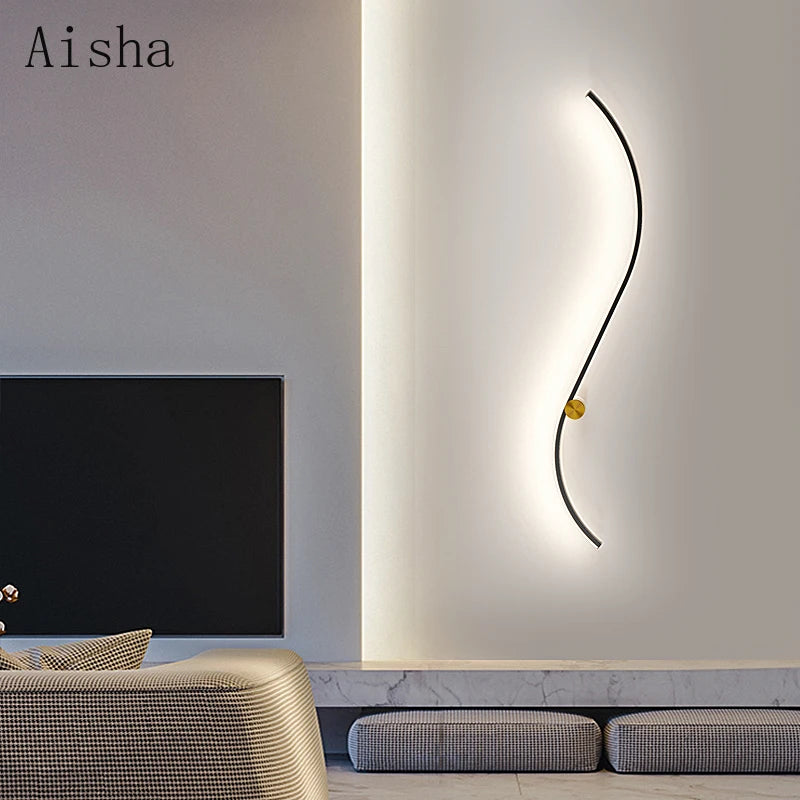 Modern LED wall light for creative interior decoration