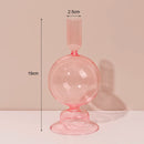 Classic retro glass candle holders for wedding and home decoration