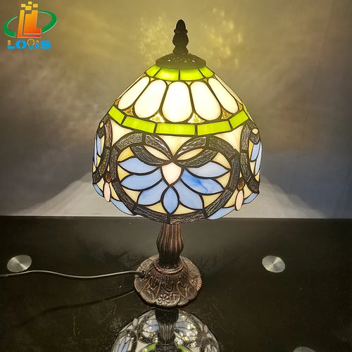 Mediterranean style heart-shaped table lamp - vue 3 sur 5