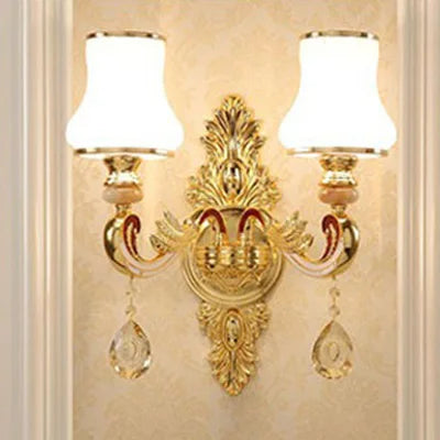 Modern crystal wall light for elegant interiors - vue 9 sur 22