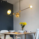 Postmodern nordic designer pendant light for decorative indoor lighting