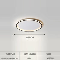 Modern circular ceiling light for an elegant and functional interior