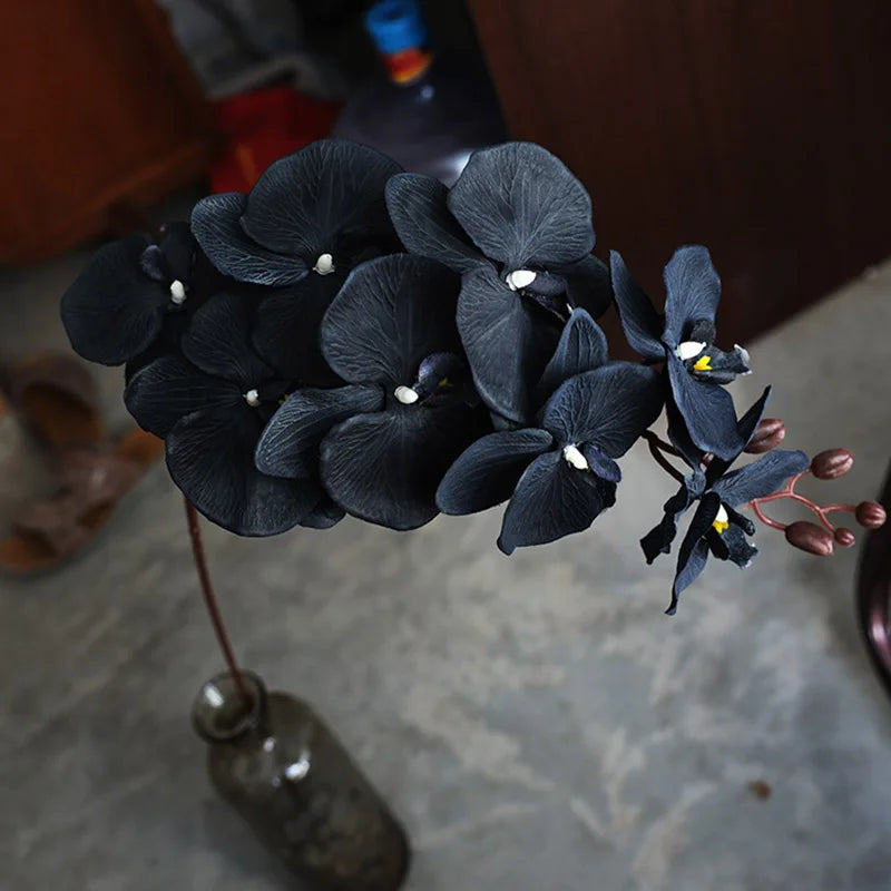 Artificial orchid flowers for wedding and garden decoration