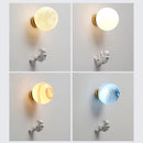 Modern versatile indoor design wall light