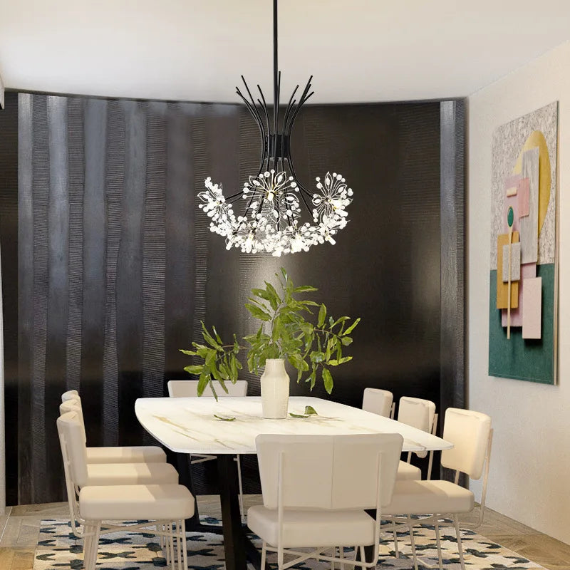 Modern luxury LED chandelier for interiors