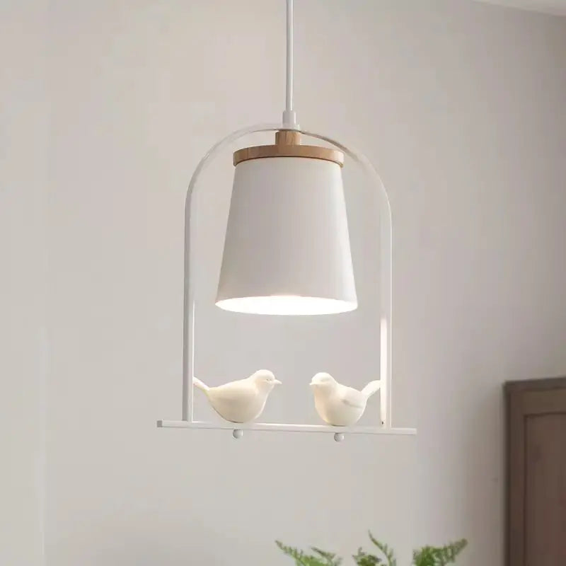Nordic minimalist vintage pendant light for modern restaurants