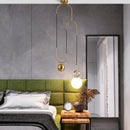 Creative glass ball pendant lamp for indoor use