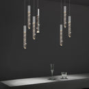 Modern Nordic crystal chandelier for contemporary spaces