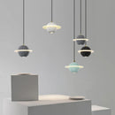 Planet resin pendant light for modern interior decor