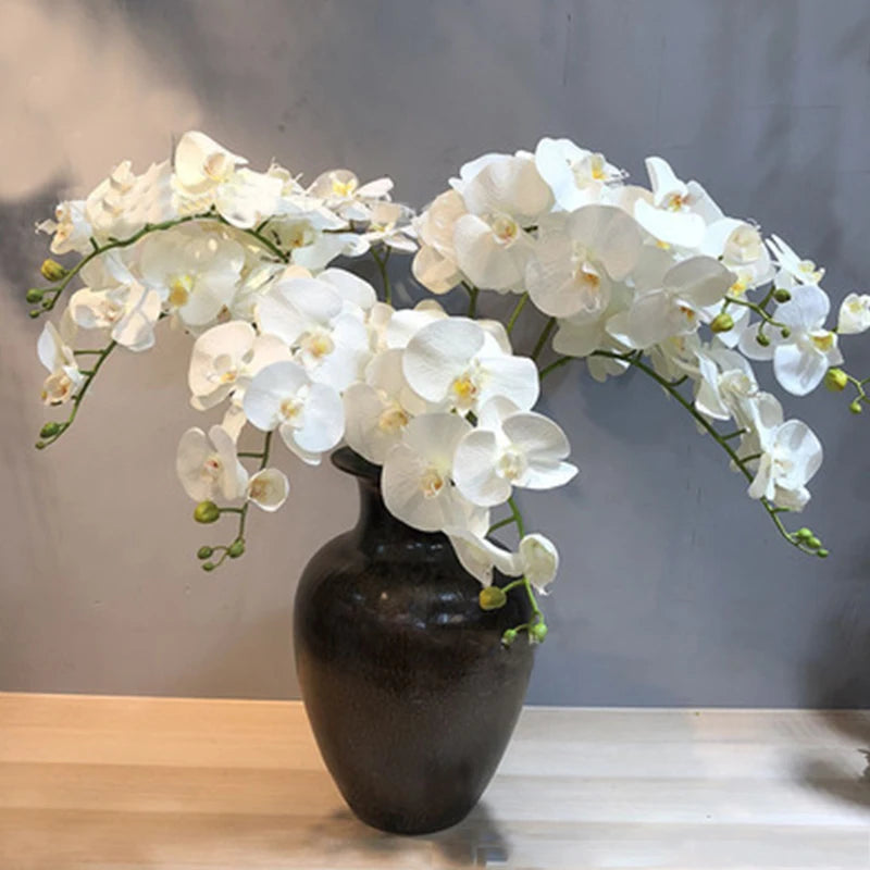 preserved phalaenopsis orchid artificial flowers for wedding decoration