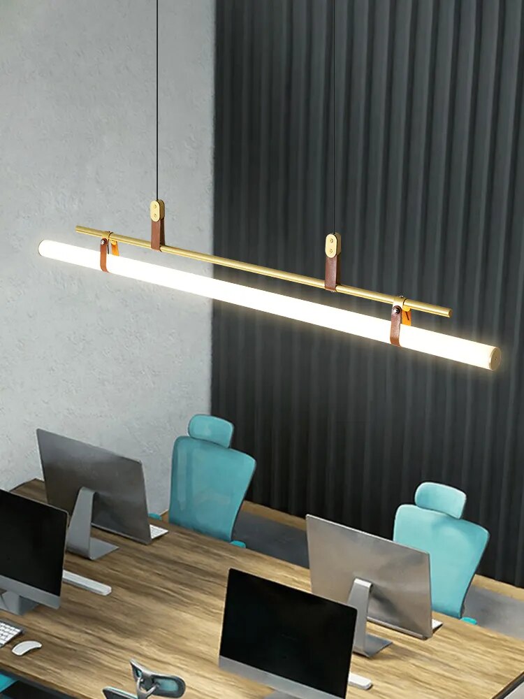 Minimalist pendant light for dining room - vue 3 sur 9
