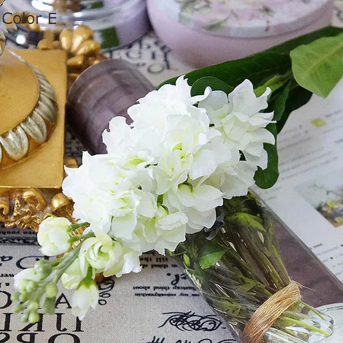 Large artificial flower branch for autumn and wedding decoration - vue 6 sur 14