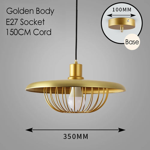 Minimalist Nordic pendant light for contemporary and inviting spaces - vue 10 sur 9