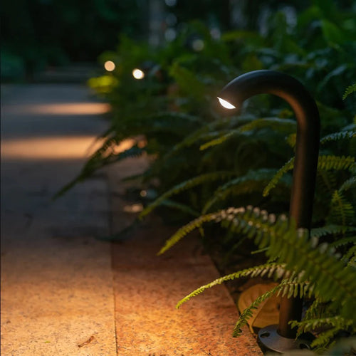Waterproof outdoor garden post light for decorative landscapes - vue 9 sur 10