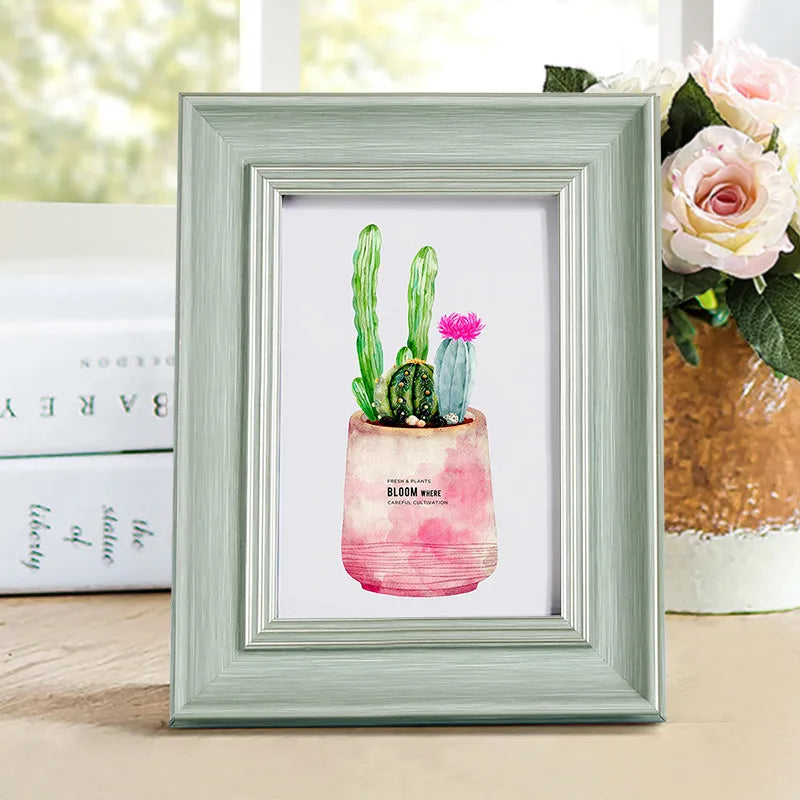 American retro photo frame for wedding and personalised decor - vue 12 sur 13