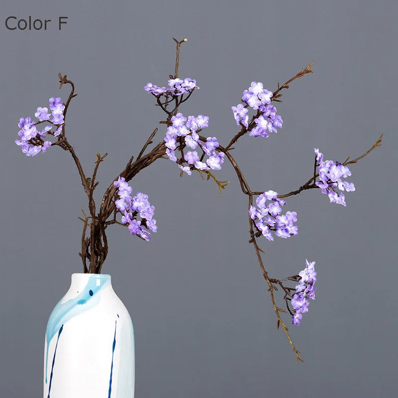 Artificial cherry blossom branch for autumn decor - vue 12 sur 17