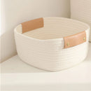 rope storage basket for toys and baby clothes