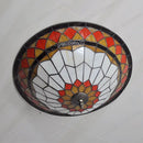 Minimalist stained glass ceiling light American style for children