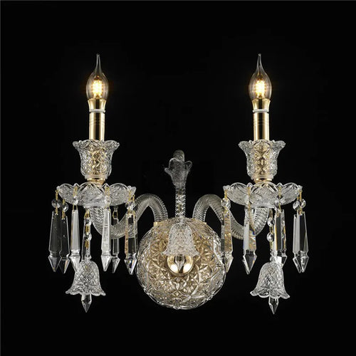 European crystal chandelier for modern and elegant decor - vue 6 sur 25