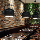 Iron kettle pendant light retro industrial bar restaurant WJ11087