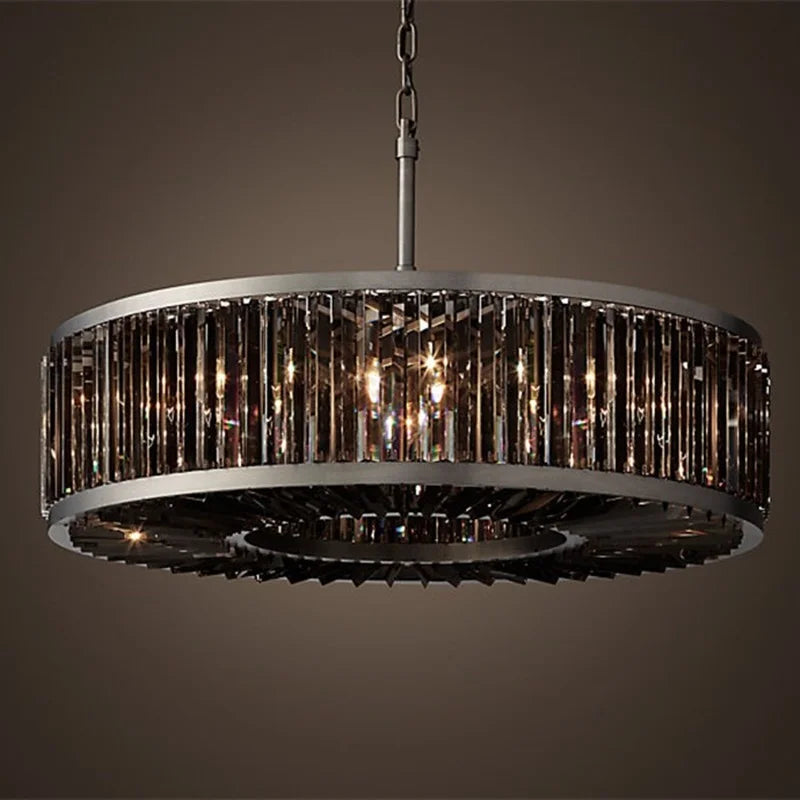 Modern vintage crystal chandelier pendant light for home, hotel or villa